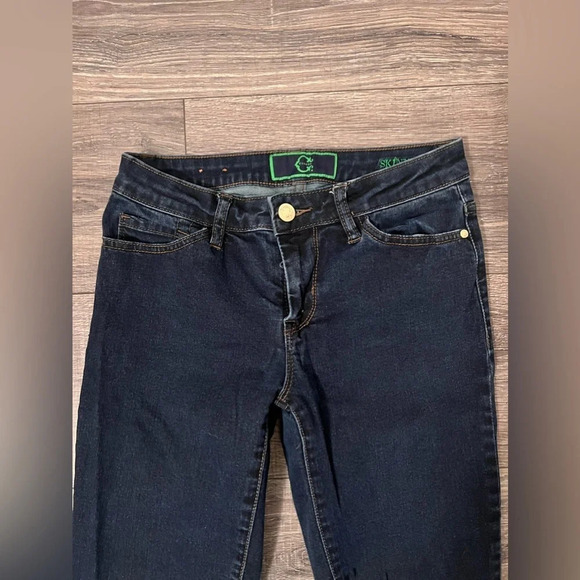 C WONDER Women’s Dark Wash Skinny Denim Jeans Size 26 - Picture 6 of 7